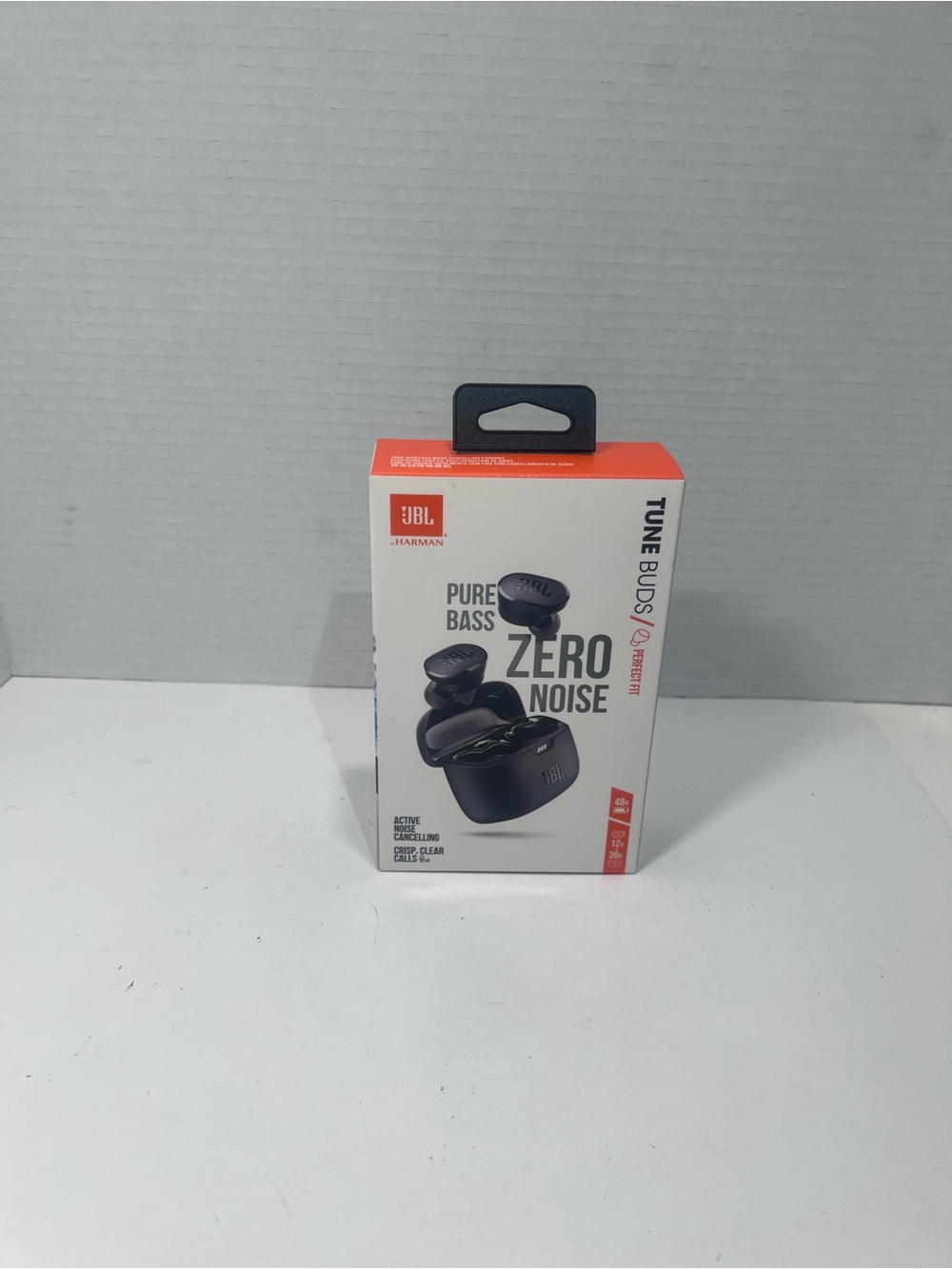 JBL Tune Buds True Wireless Earbuds - Black & Orange Accents